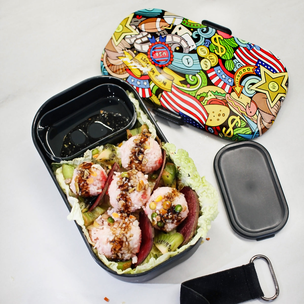 American Comic Bento Lunch Box - Showcase Your Love for Comics – Hämtmat