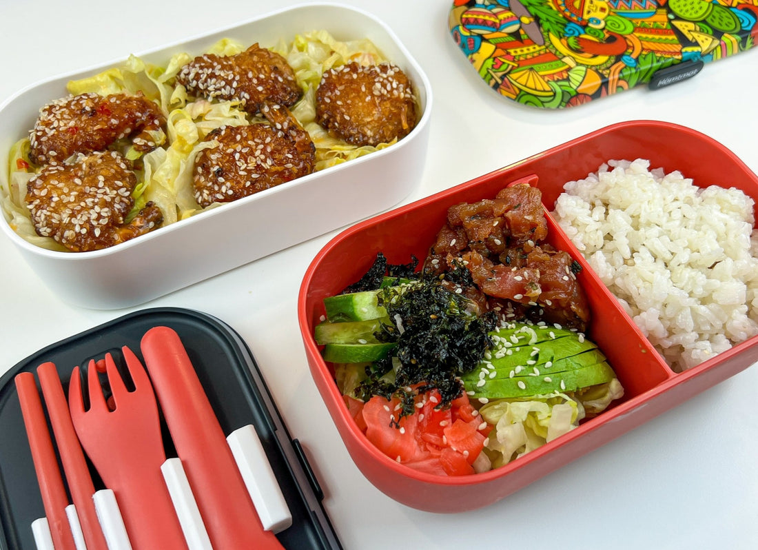 Healthy and Quick Rice and Seafood Bowl - Perfect for On-the-Go!