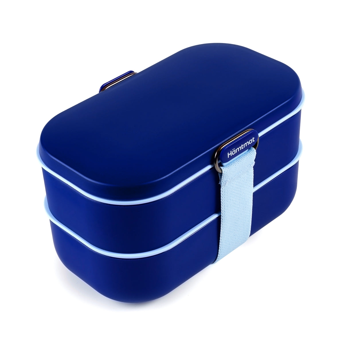 Blockhütte Bento Lunch Box Inox Ronde I 1800ml I Avec Cuillère et 2 Joints I Lunchbox, Boîte Bento Hermétique en Acier Inox, Anti-Fuite I Boite Lunch Box Adulte et Enfant, Boite Inox